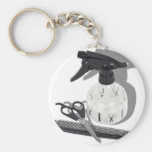 HairdresserItems060910Shadows Porte-clefs