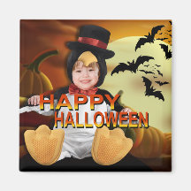 Halloween badine II - photo de partie de costume Magnets