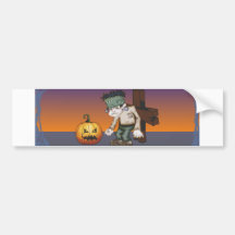 Halloween Frankenstein monstres Adhésifs Pour Voiture
