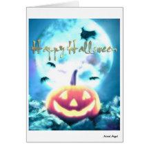 Halloween heureux carte