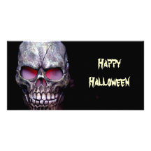 Halloween heureux cartes de vœux avec photo