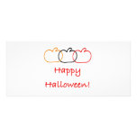 Halloween heureux cartes doubles customisables