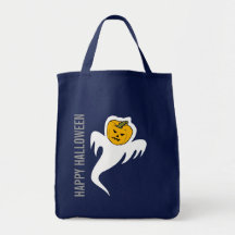 Halloween heureux, huent sacs fourre-tout