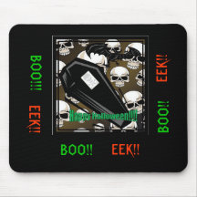 Halloween heureux tapis de souris