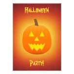 Halloween : Jack-o'-lantern mauvais : Carte d'invi