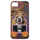 Halloween - juste un Lil éffrayant - bouledogue Étuis iPhone 5