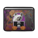 Halloween - juste un Lil éffrayant - Crestie - Kah Poches Pour Macbook Air