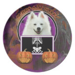 Halloween - juste un Lil éffrayant - Esquimau amér Assiette Pour Soirée
