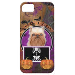 Halloween - juste un Lil éffrayant - griffon de Br Coque Case-Mate iPhone 5