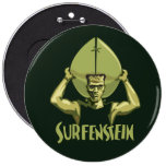 Halloween surfant Frankenstein Pin's Avec Agrafe