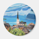 Hallstatt Magnets Pour Réfrigérateur