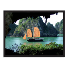 Halong Bay - Postal card Carte Postale
