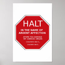 Halte Poster