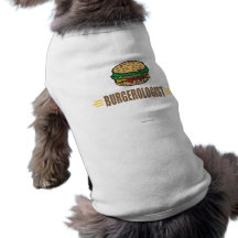 Hamburger drôle manteaux pour chien