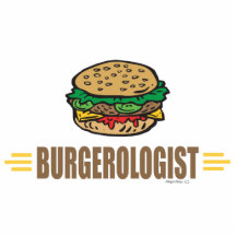 Hamburger drôle photo en relief