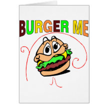 Hamburger je carte de vœux