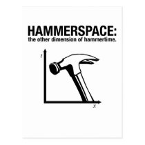 hammerspace : l'autre dimension de hammertime. cartes postales