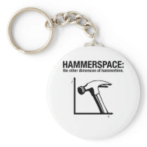 hammerspace : l'autre dimension de hammertime. porte-clés