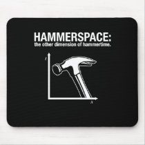 hammerspace : l'autre dimension de hammertime. tapis de souris