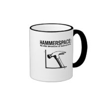 hammerspace : l'autre dimension de hammertime. tasses