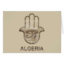 Hamsa Algérie Carte De Vœux