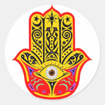 Hamsa - Hamsa magique Autocollant