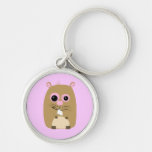 Hamster Keychain de bande dessinée Porte-clefs