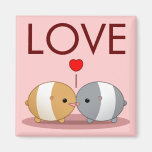 hamsters dans l'amour magnets