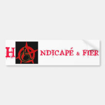 Handicapé et Fier Adhésif Pour Voiture