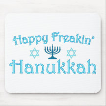 hanoukka heureux tapis de souris