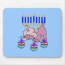 Hanoukka Kitty Tapis De Souris