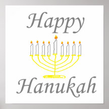 Hanukah heureux posters