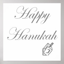 Hanukah heureux posters