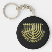 Hanukka heureux porte-clé