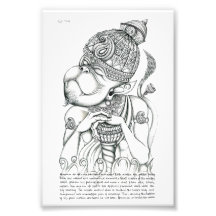 Hanuman, Dieu de singe Photos D’art