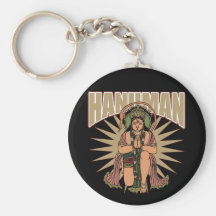 Hanuman indou porte-clefs