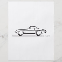 Hard-top 1963 de pastenague de Corvette Prospectus En Couleur