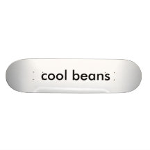 haricots frais skateboards personnalisés