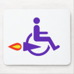 Harldy a handicapé tapis de souris