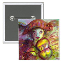 Harlequin Pin's Avec Agrafe