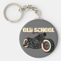 Harley Davidson - Old School Bobber-3 Porte-clefs
