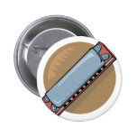 harmonica badges avec agrafe