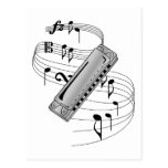 Harmonica Carte Postale