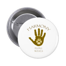 Harmonie - les gens - loups badge
