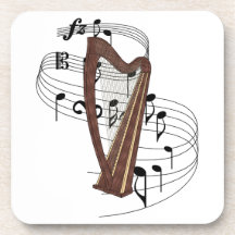Harpe Dessous-de-verre