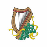 Harpe irlandaise polo avec broderie