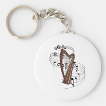 Harpe Porte-clé