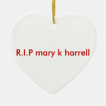 Harrell de R.I.P Mary k Ornement De Noël