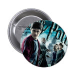 Harry Potter avec Dumbledore Ron et Hermione 1 Pin's Avec Agrafe