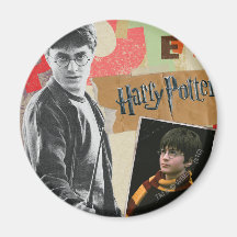 Harry Potter puis et maintenant Magnets Pour Réfrigérateur